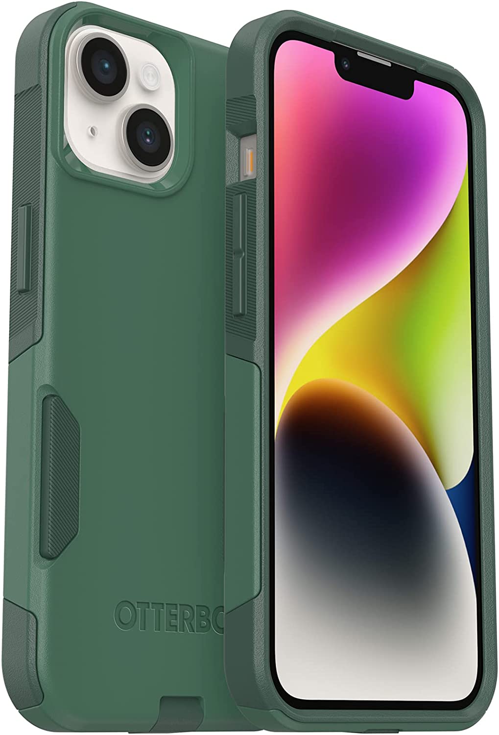 OtterBox COMMUTER SERIES Case for Apple iPhone 14 - Trees Company (Green) (Certified Refurbished)
