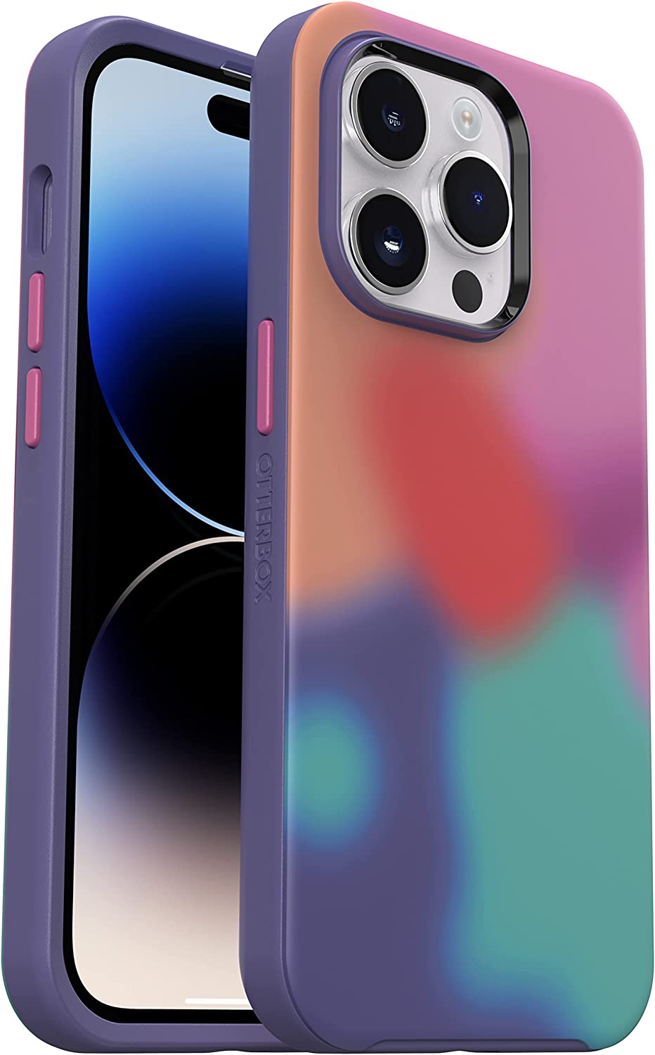 OtterBox SYMMETRY SERIES+ Case with MagSafe for Apple iPhone 14 Pro - Euphoria (Certified Refurbished)