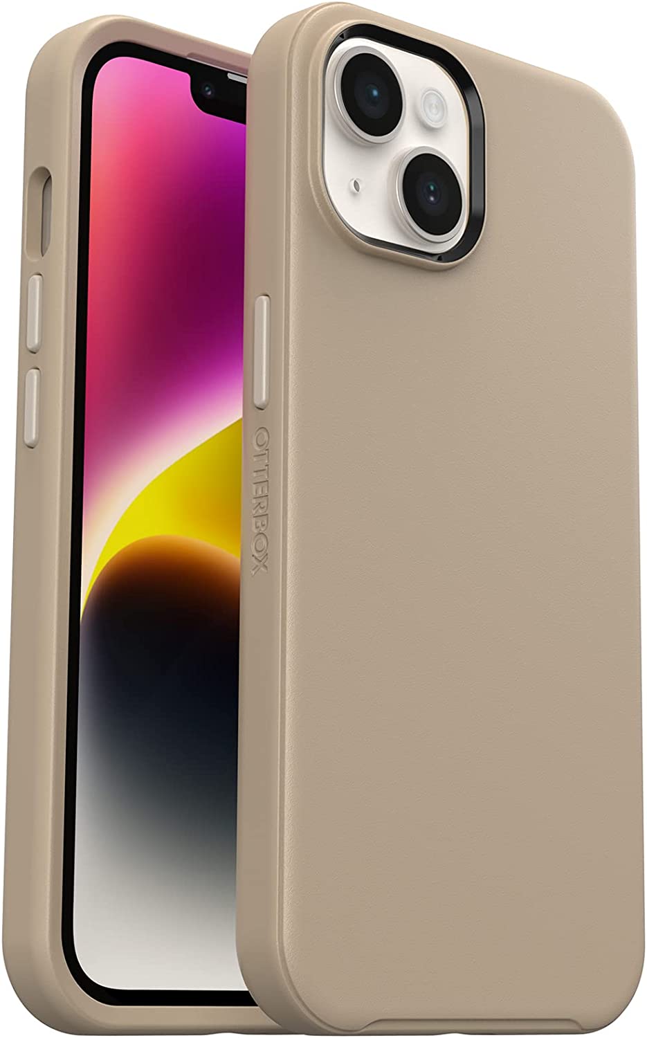 OtterBox SYMMETRY SERIES Case for Apple iPhone 14 - Don't Even Chai (Brown) (New)