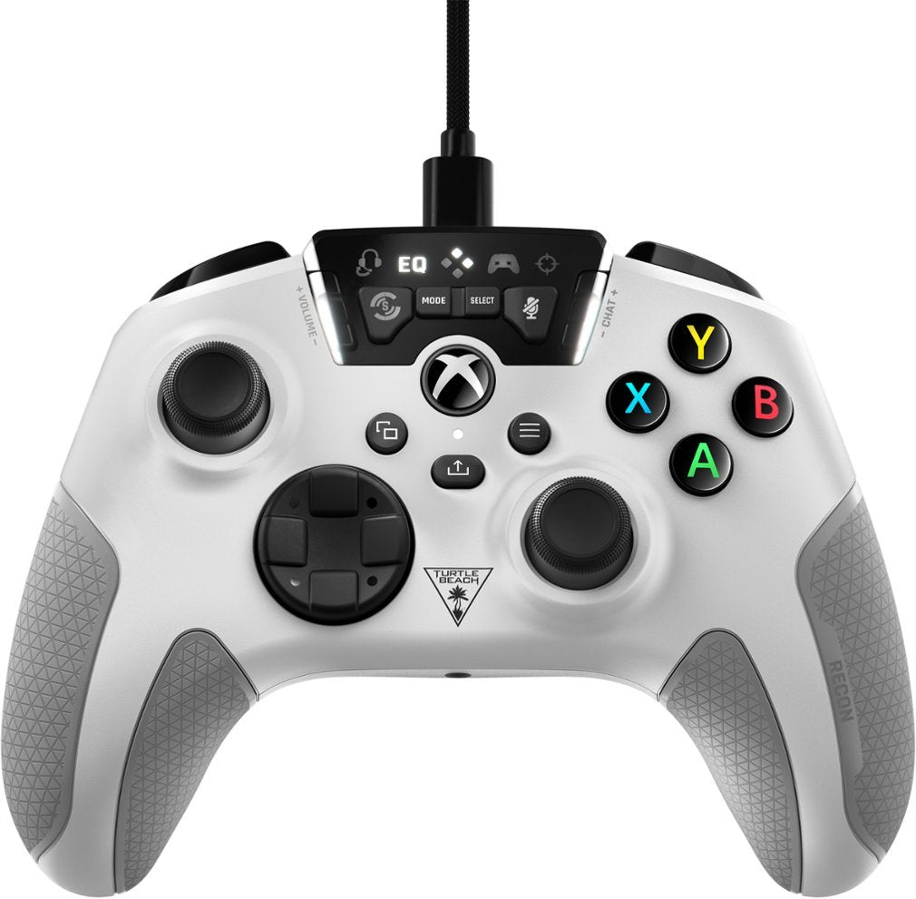 Turtle Beach Recon Wired Gaming Remappable Buttons Controller - White (New)