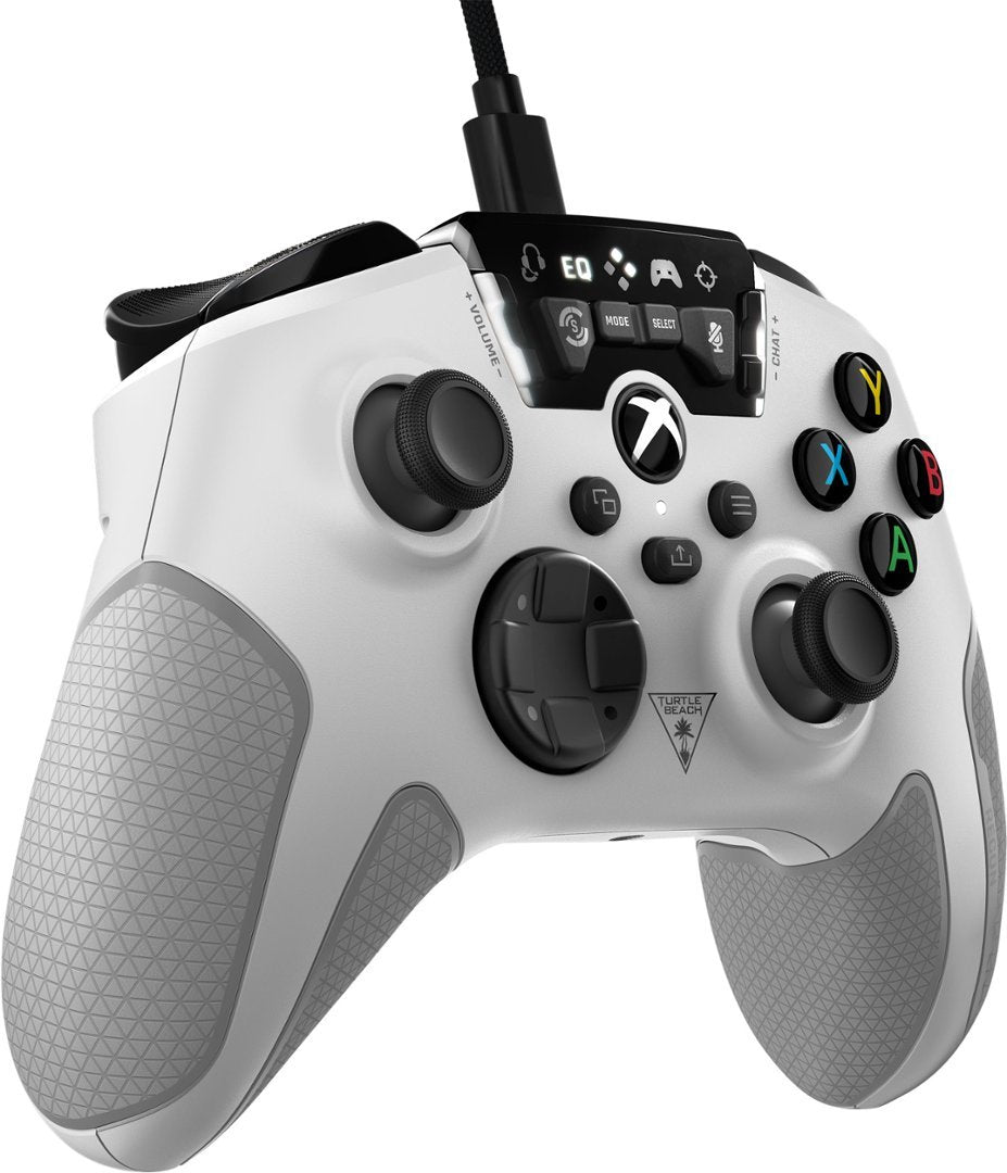 Turtle Beach Recon Wired Gaming Remappable Buttons Controller - White (New)