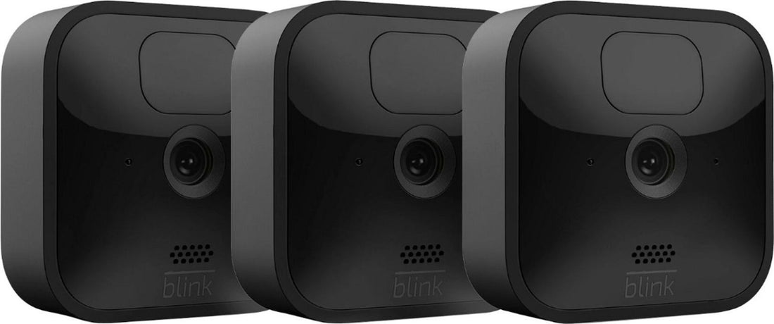 Blink 3 Outdoor (3rd Gen) Wireless 1080p Security System - Black (New)