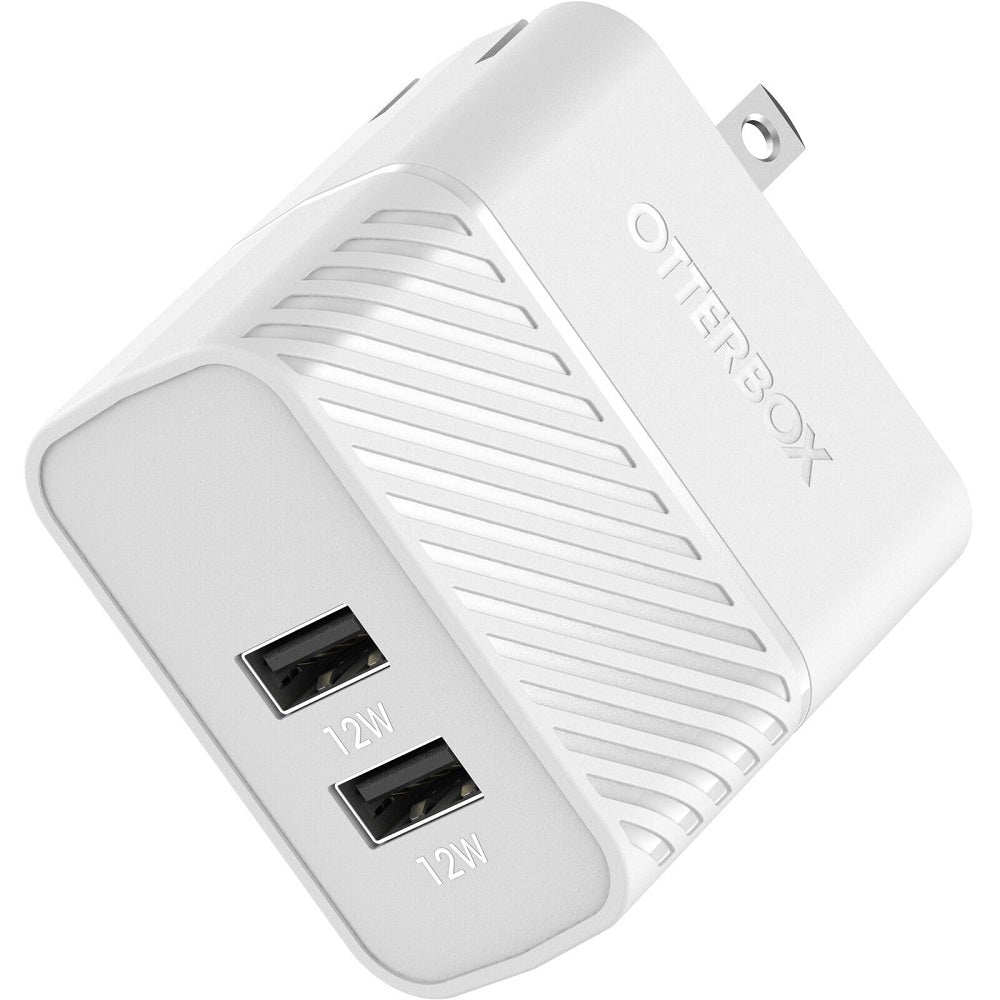 OtterBox USB-A Dual Port Wall Charger 24W Combined - Cloud Dream (New)