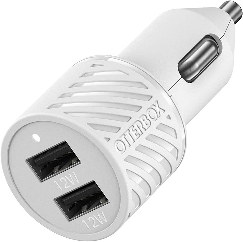 OtterBox USB-A Dual Port Car Charger 24W Combined - Cloud Dream (New)