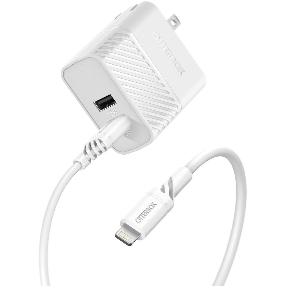 OtterBox Lightning to USB-A Dual Port Wall Charging Kit - Cloud Dream (New)