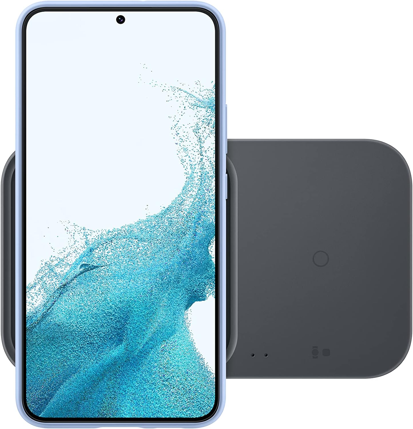 Samsung 15W Duo Fast Wireless Charger Pad - Black (Certified Refurbished)