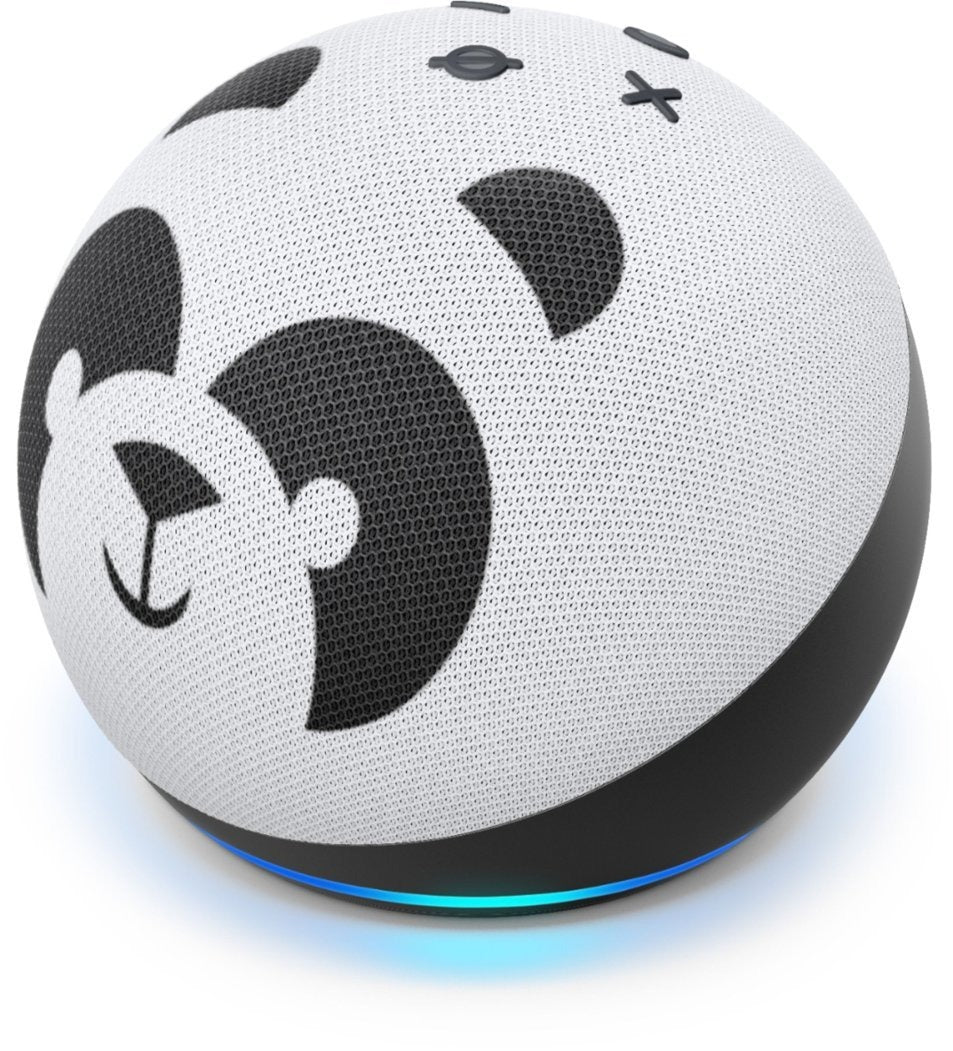 Amazon Echo Dot (4th Gen) Kids Edition with Parental Controls - Panda (New)