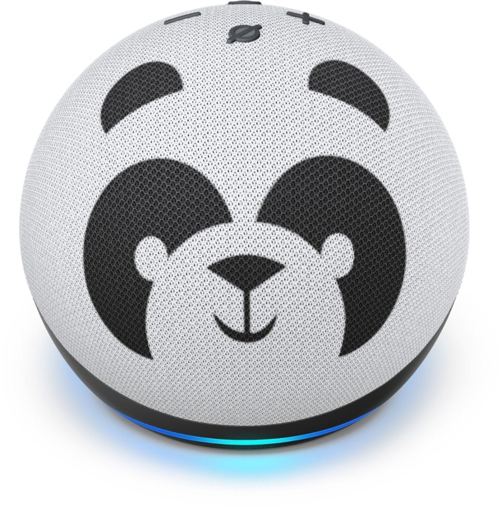 Amazon Echo Dot (4th Gen) Kids Edition with Parental Controls - Panda (New)