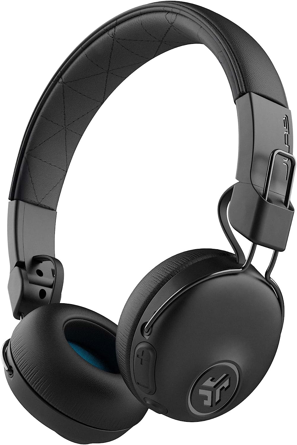 JLab Studio ANC On-Ear Wireless Headphones with Active Noise Cancellation, Black (Refurbished)