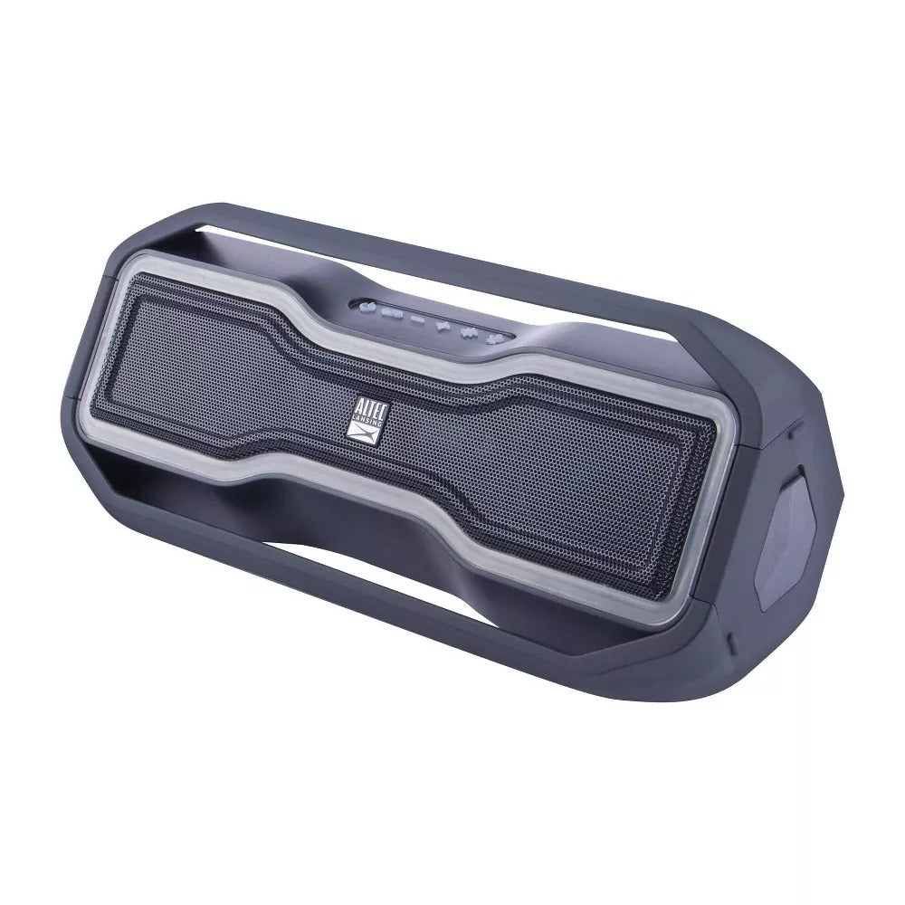 Altec Lansing RockBox Waterproof Wireless Bluetooth Speaker - Black (New)