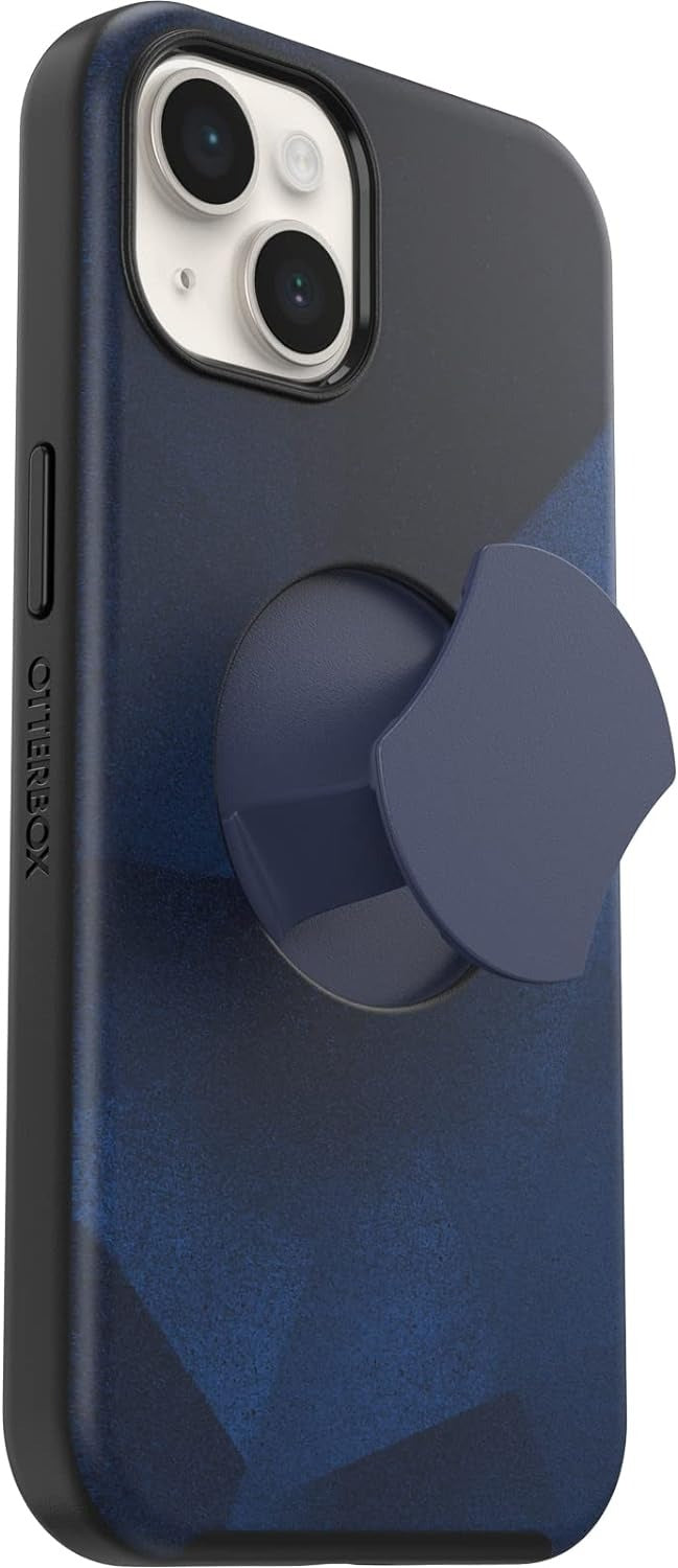 OtterBox OtterGrip SYMMETRY SERIES case for Apple iPhone 14 - Blue Storm (77-89875) (New)