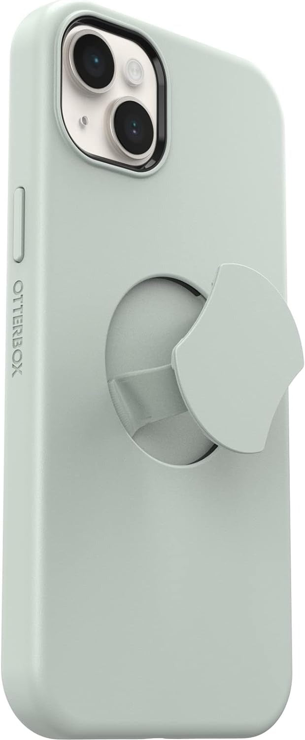 OtterBox OtterGrip SYMMETRY SERIES Case for iPhone 14 Plus - Chill Out (Green) (Renewed)