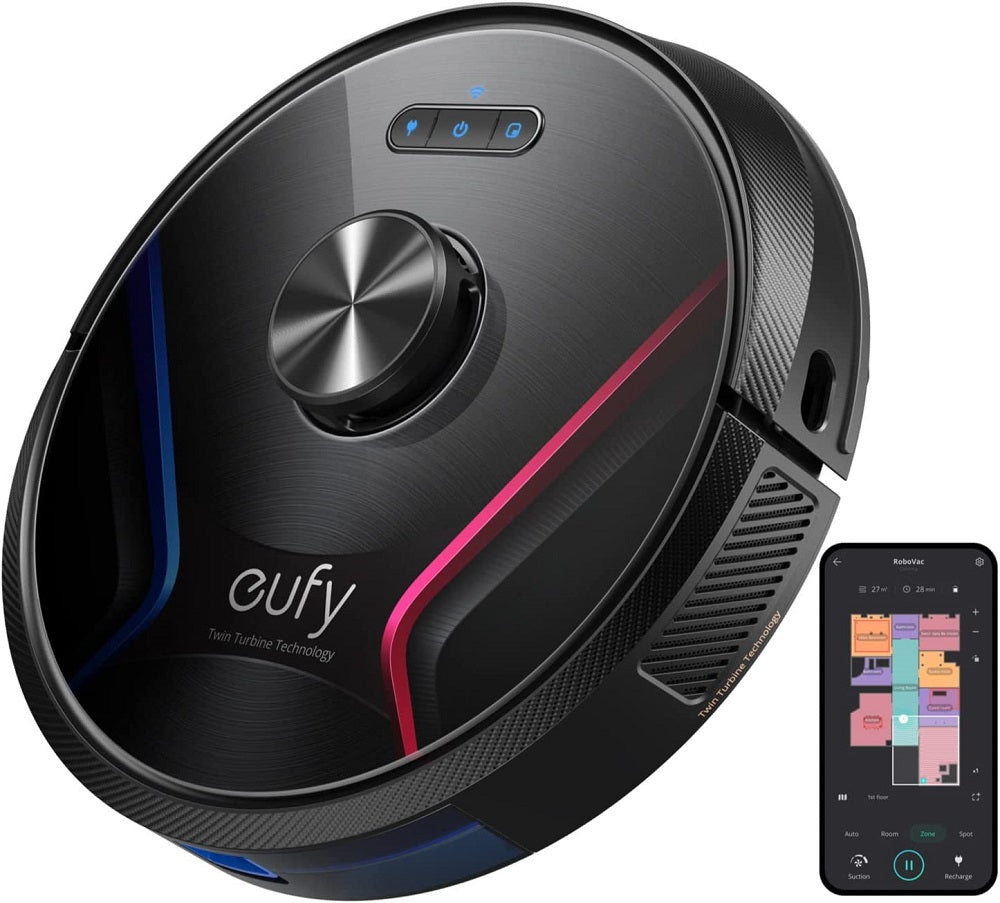 eufy by Anker RoboVac X8 Robot Vacuum with iPath Laser Navigation - Black (New)