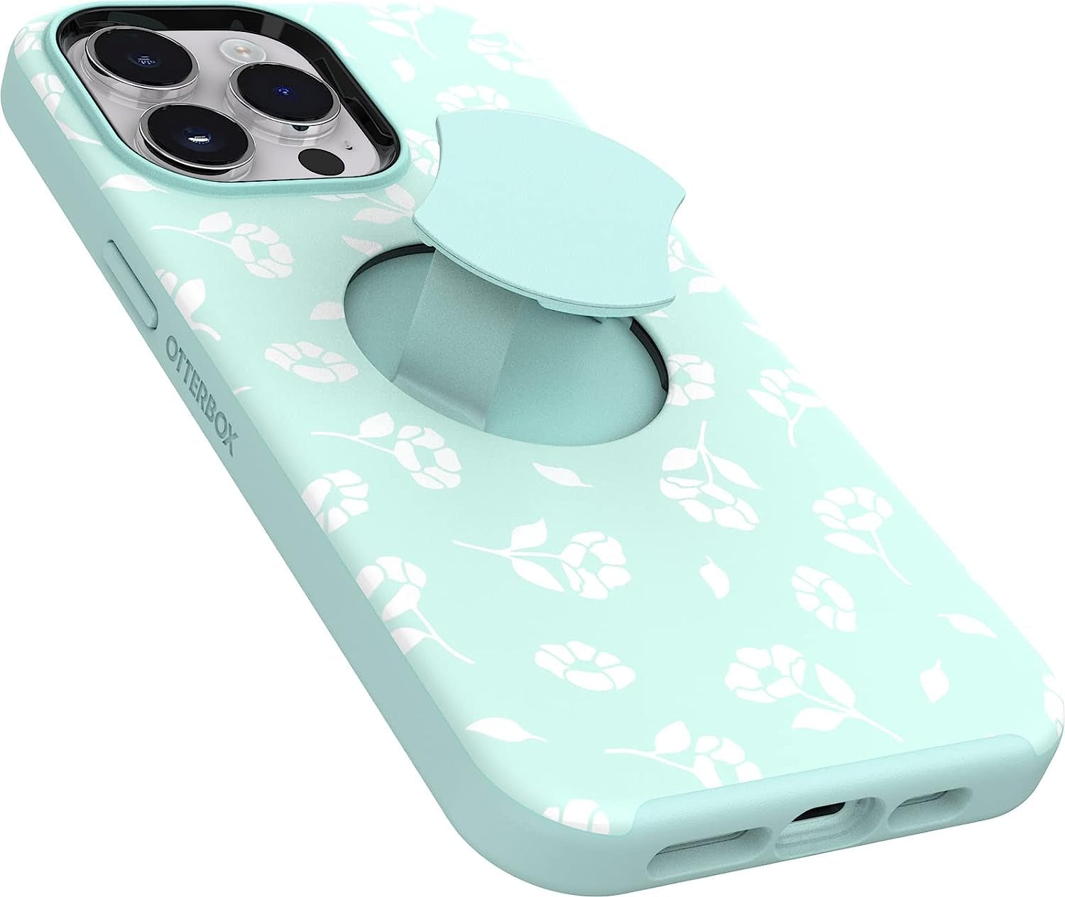 OtterBox OtterGrip SYMMETRY Case for Apple iPhone 14 Pro - Poppies By The Sea (New)