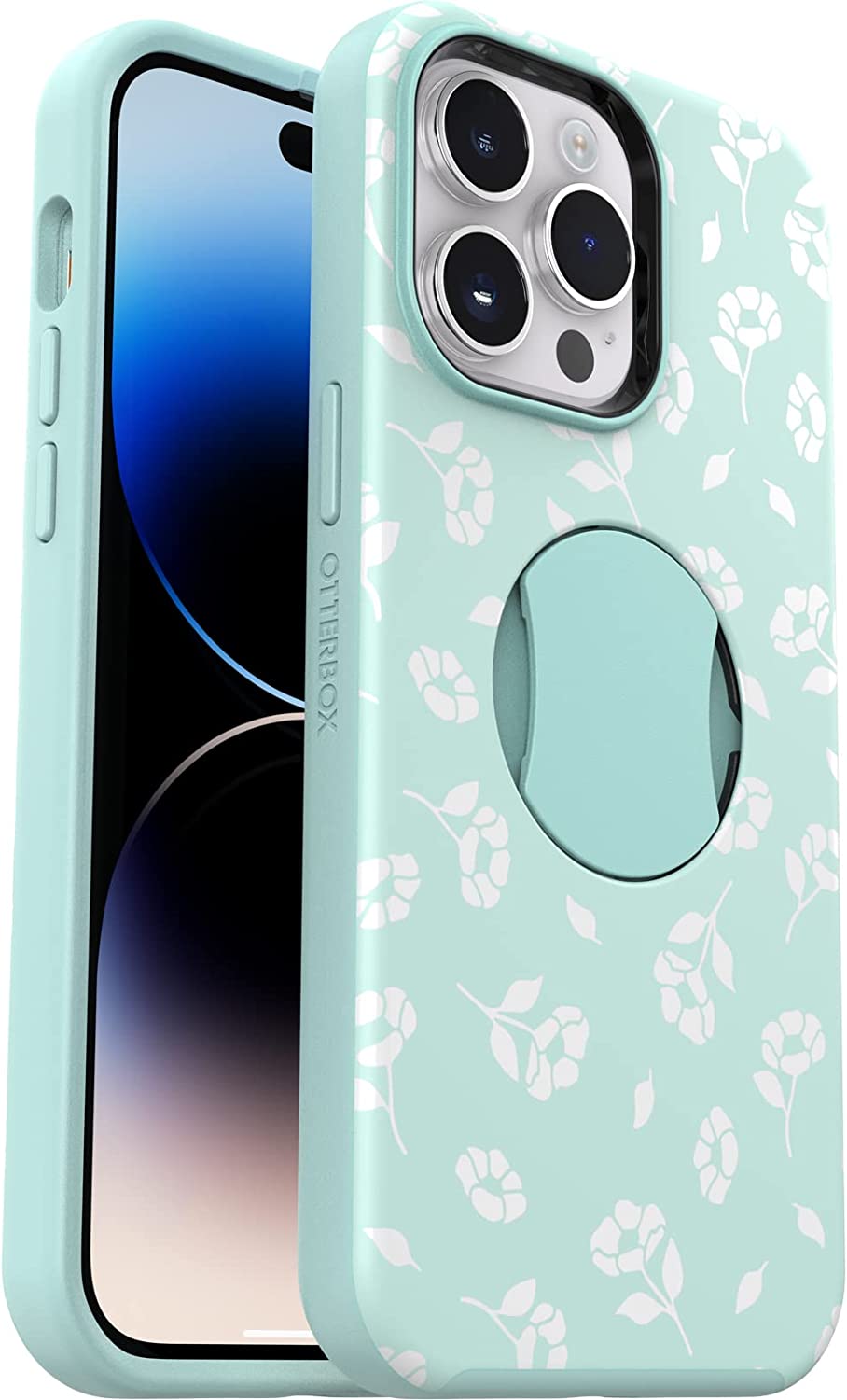 OtterBox OtterGrip SYMMETRY SERIES Case for iPhone 14 Pro - Poppies By The Sea (New)