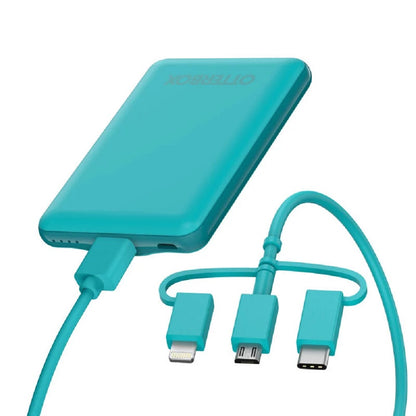 OtterBox Portable Charging Kit 5000 mAh w/3in-1 Cable - Rock Candy (New)