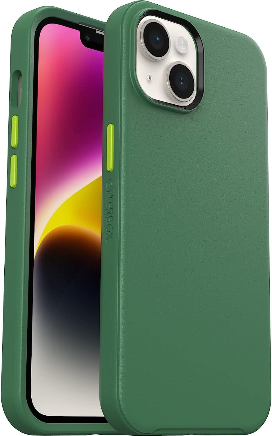 OtterBox SYMMETRY SERIES+ Case with MagSafe for iPhone 14/iPhone 13 - Fesh Forest (New)