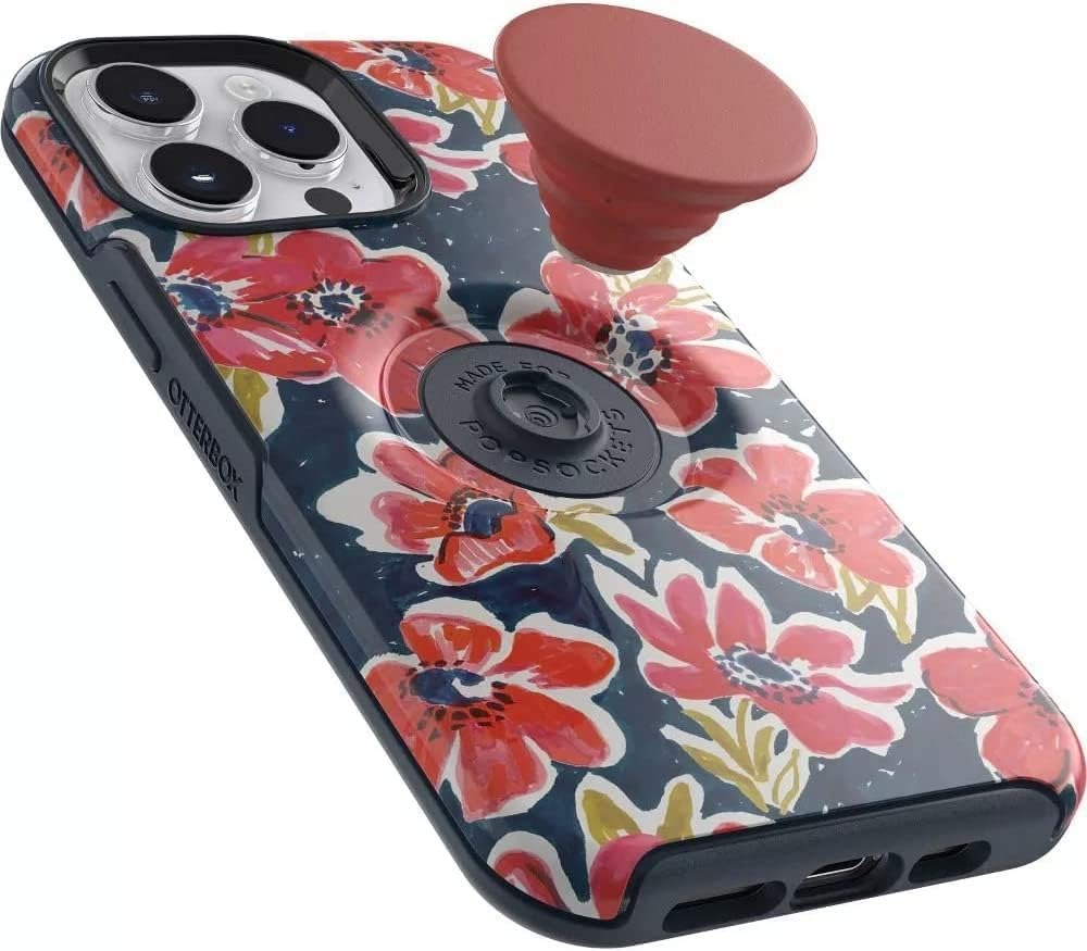 OtterBox Otter+Pop SYMMETRY SERIES Case for Apple iPhone 14 Pro - Flowerama (New)