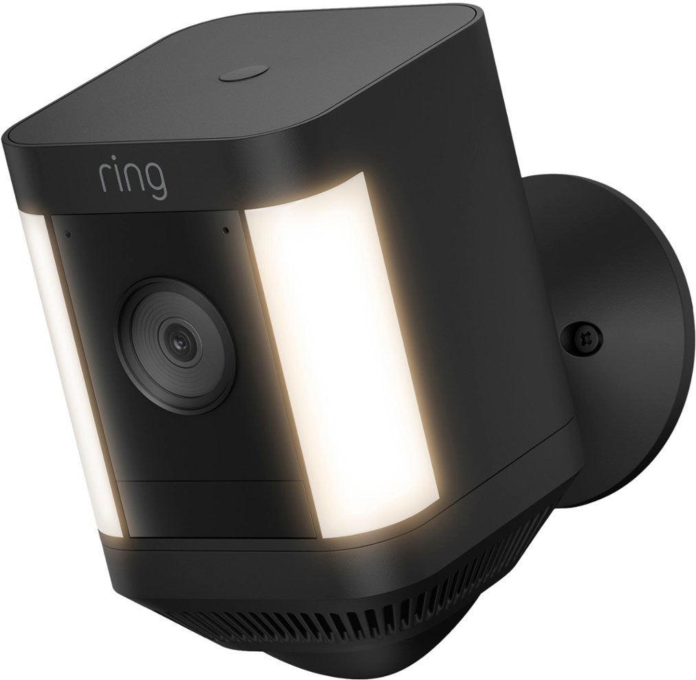 Ring Spotlight Cam Plus Wireless Battery Surveillance Camera - Black (New)