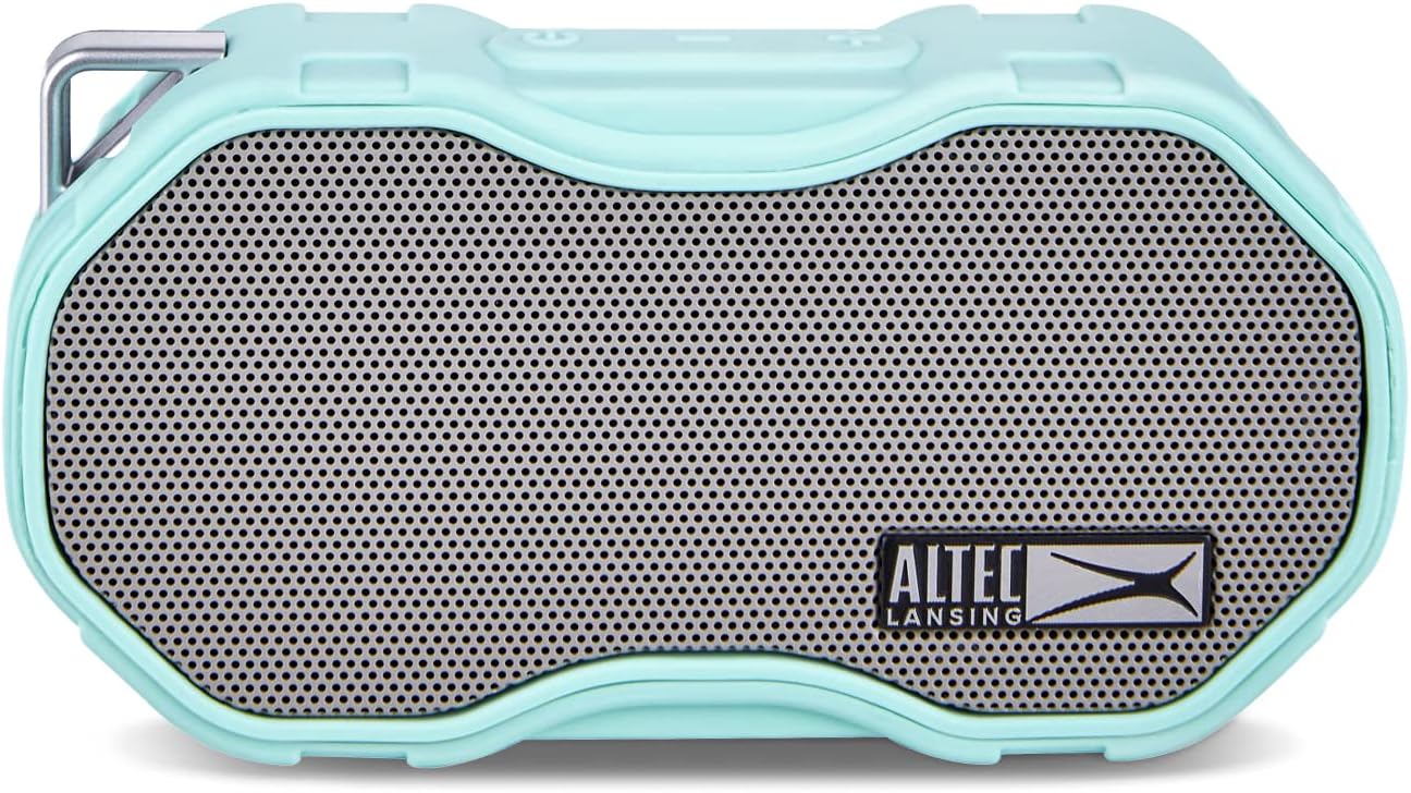 Altec Lansing Baby Boom XL IMW270 Waterproof Portable Bluetooth Speaker - Mint (New)