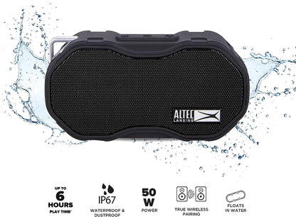 Altec Lansing Baby Boom XL IMW270 Waterproof Portable Bluetooth Speaker - Black (New)