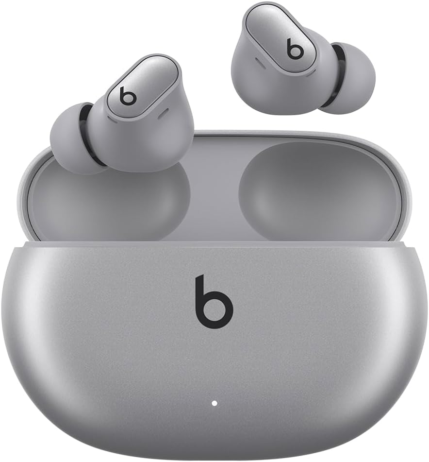 Beats Studio Buds + True Wireless Noise Cancelling Earbuds - Silver (New
)