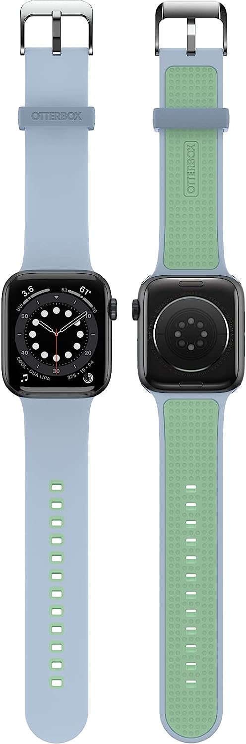 OtterBox Apple Watch All Day Band 42mm/44mm/45mm - Fresh Dew (Grey/Light Green) (New)