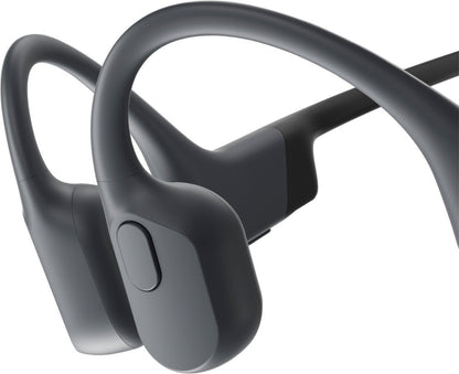 Shokz OpenRun Bone Conduction Open-Ear Endurance Headphones - Gray (New)