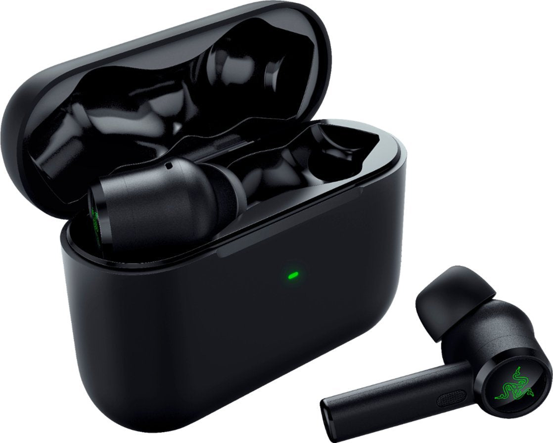 Razer Hammerhead True Wireless Pro Noise Canceling In-Ear Earbuds - Black (New)