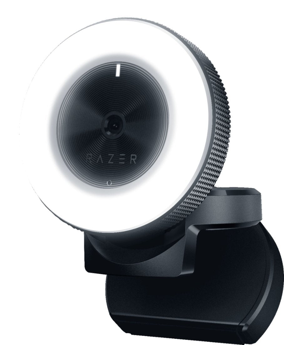 Razer Kiyo 1920 x 1080 Webcam with Adjustable Ring Light - Black (New)