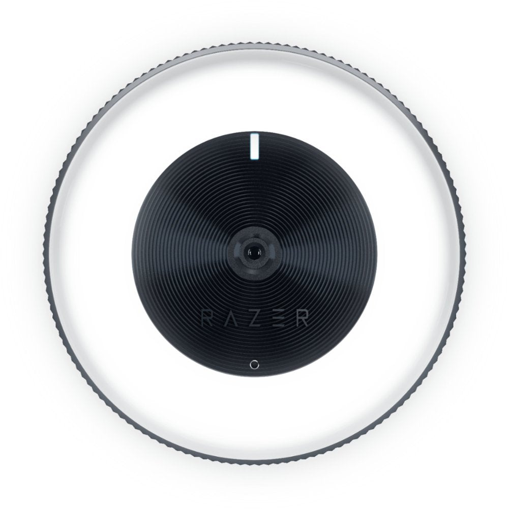 Razer Kiyo 1920 x 1080 Webcam with Adjustable Ring Light - Black (Renewed)