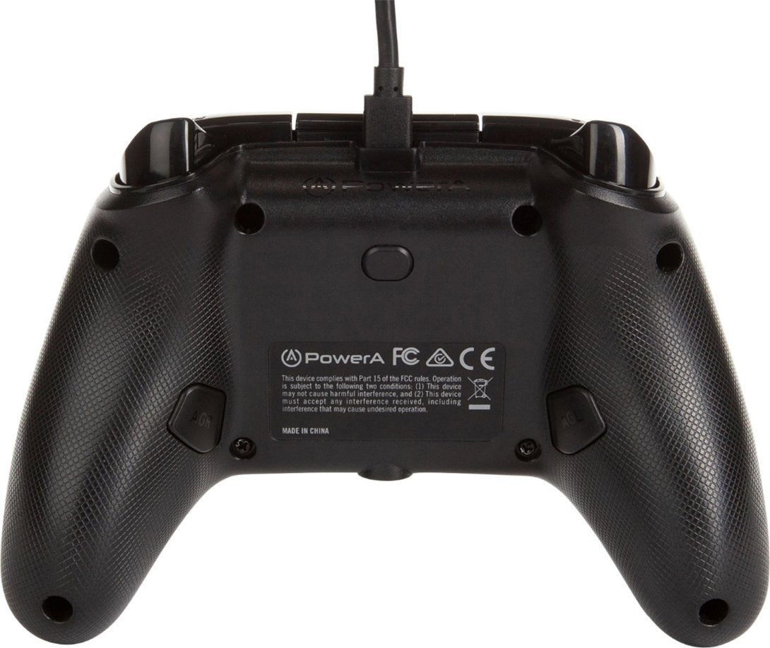 PowerA Enhanced Controller for Xbox One &amp; Series X|S (RAW) - Black (New)