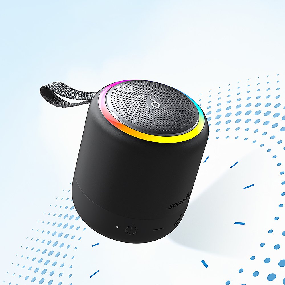 Soundcore by Anker Mini 3 Pro Portable Waterproof Bluetooth Speaker - Black (New)