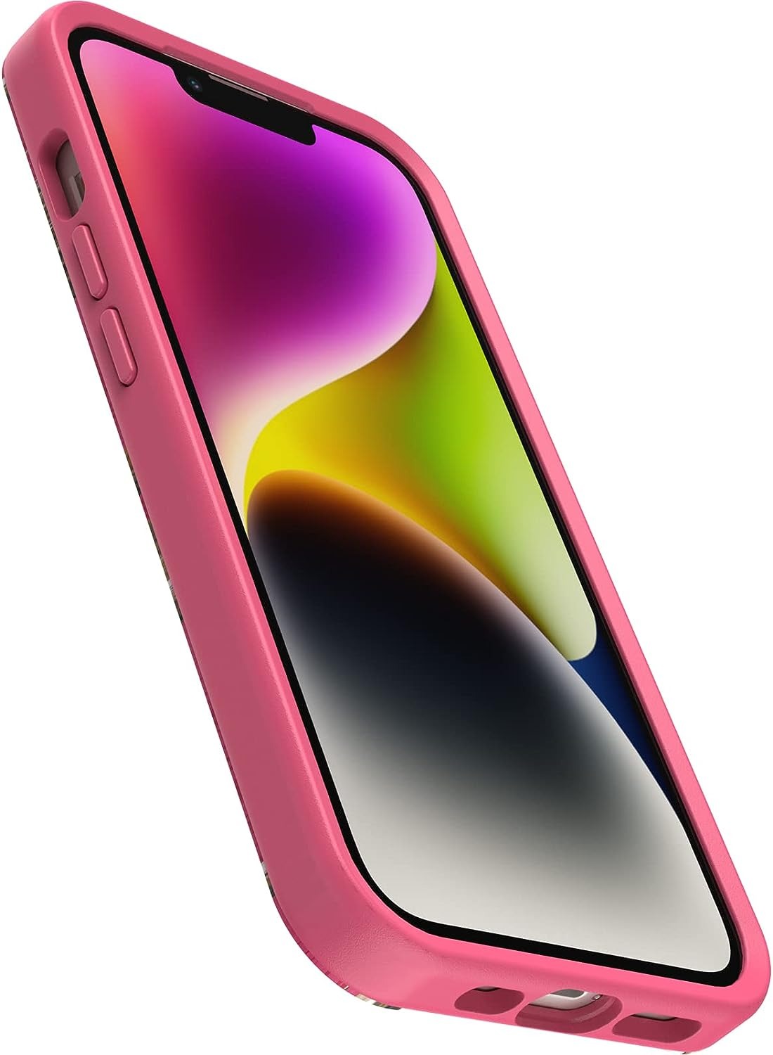 OtterBox SYMMETRY+ SERIES MagSafe Case for Apple iPhone 14 - Realtree Flamingo Pink (New)