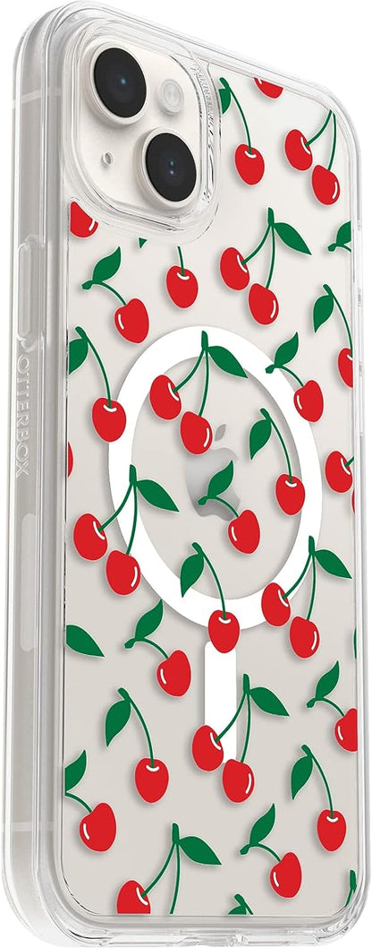 OtterBox SYMMETRY+ SERIES MagSafe Case for Apple iPhone 14 Plus - Cherry On Top (New)