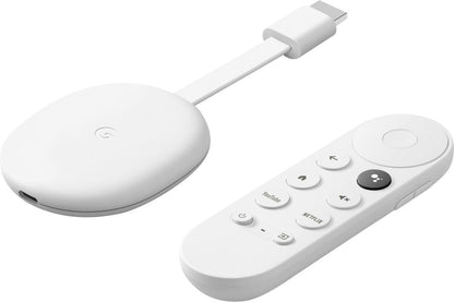 Chromecast with Google TV (HD) - Snow (New)