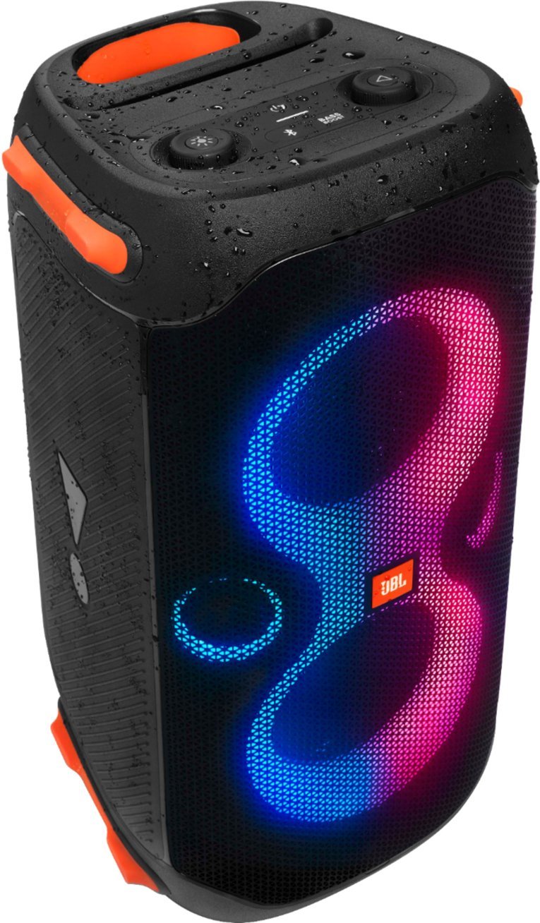 JBL Speaker PartyBox 110 – Built-in Bluetooth Party with Portable Lights