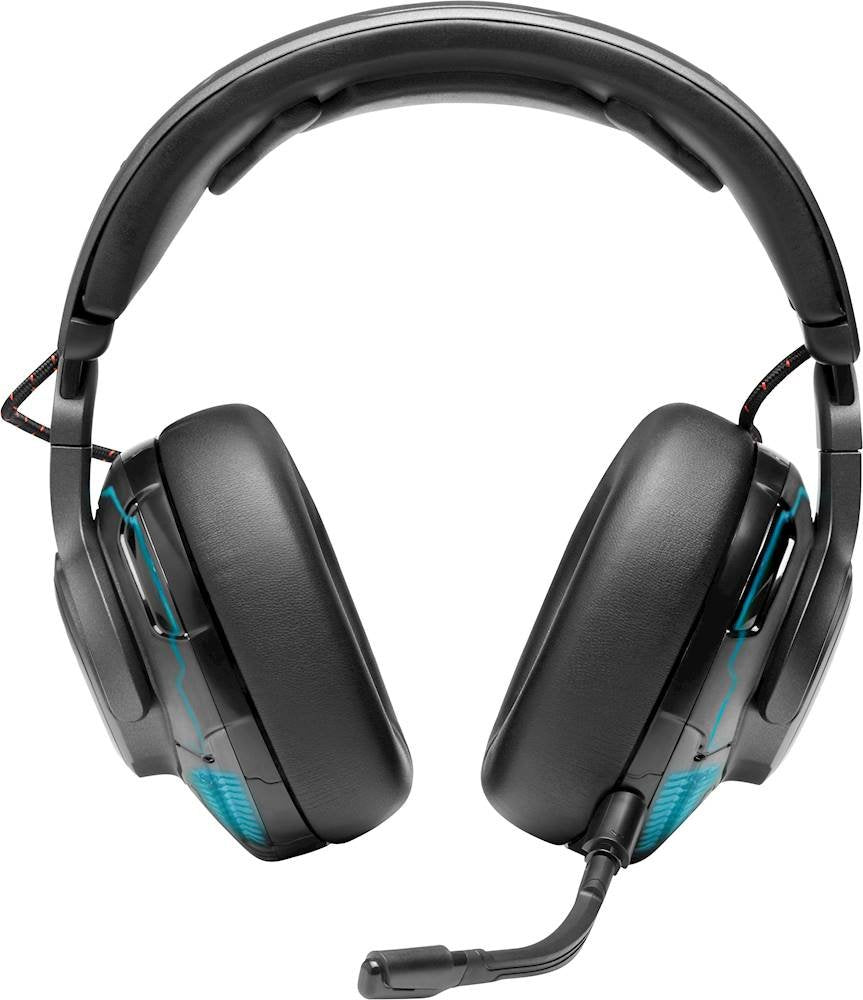 JBL Quantum One RGB Wired Gaming Multi Platform Over Ear Headphones - Black (New)