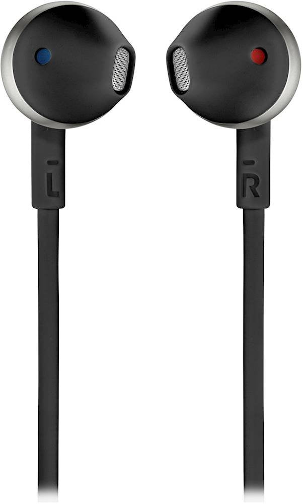 JBL TUNE 205 In-Ear Headphone with One-Button Remote and Microphone - Black (New)