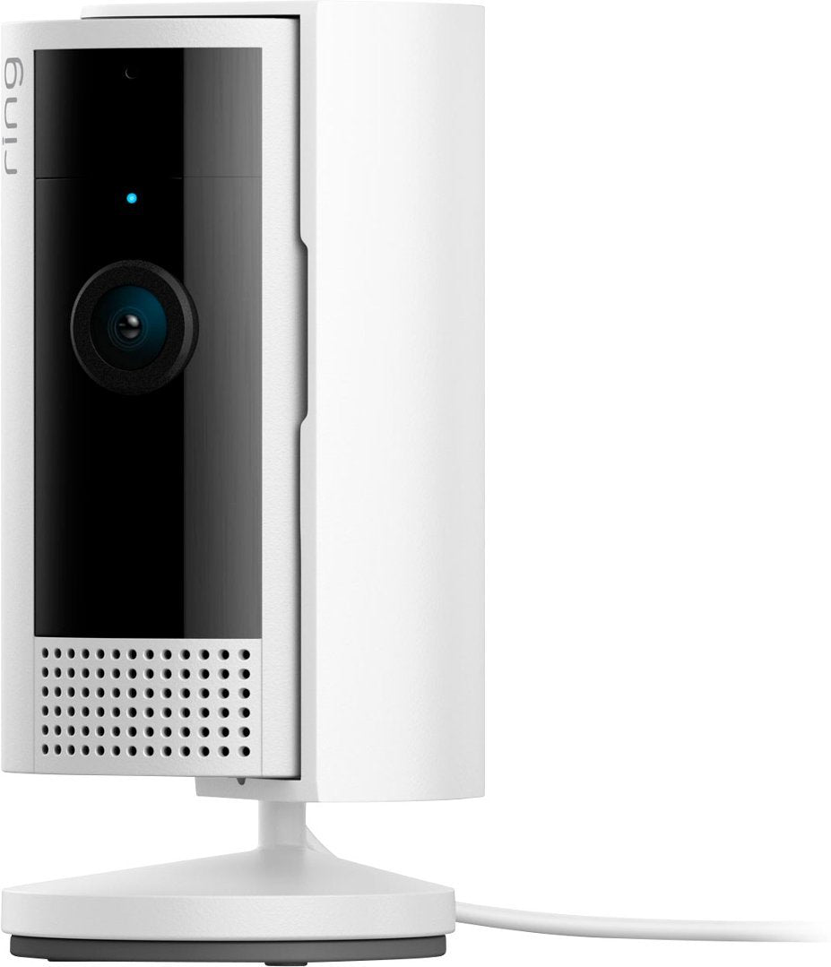 Ring Indoor Plug-In 1080p Security Camera (2nd Gen) with Privacy Cover - White (Refurbished)