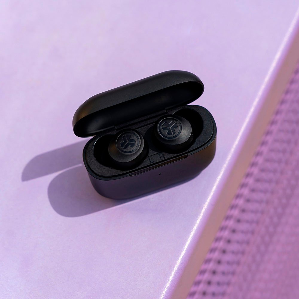 JLab GO Air POP True Wireless Bluetooth In-Ear Headphones - Black (Refurbished)
