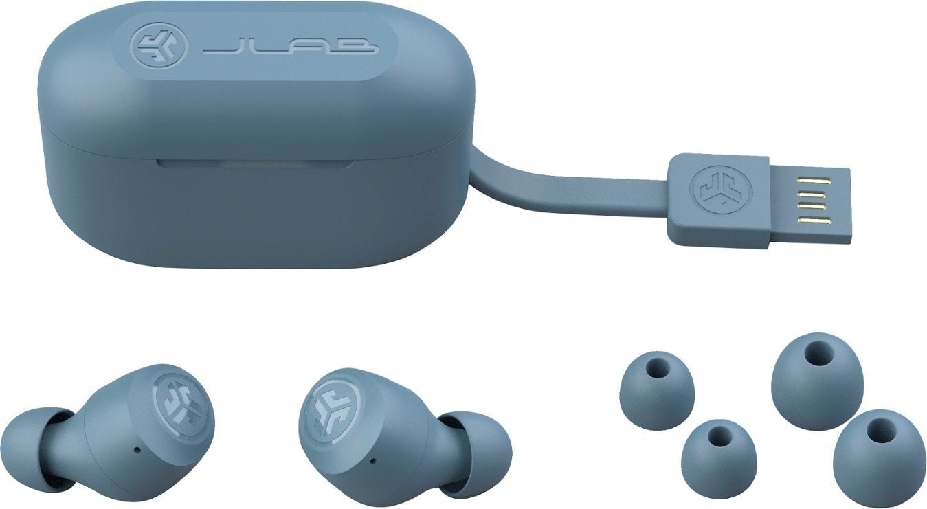 JLab GO Air POP True Wireless In-Ear Headphones - Slate (Pre-Owned)
