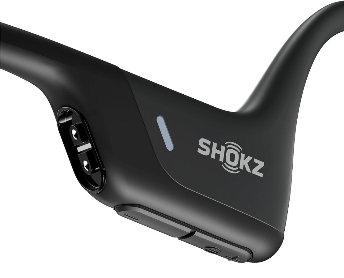 Shokz OpenRun Pro Premium Bone Conduction Open-Ear Headphones - Black (New)