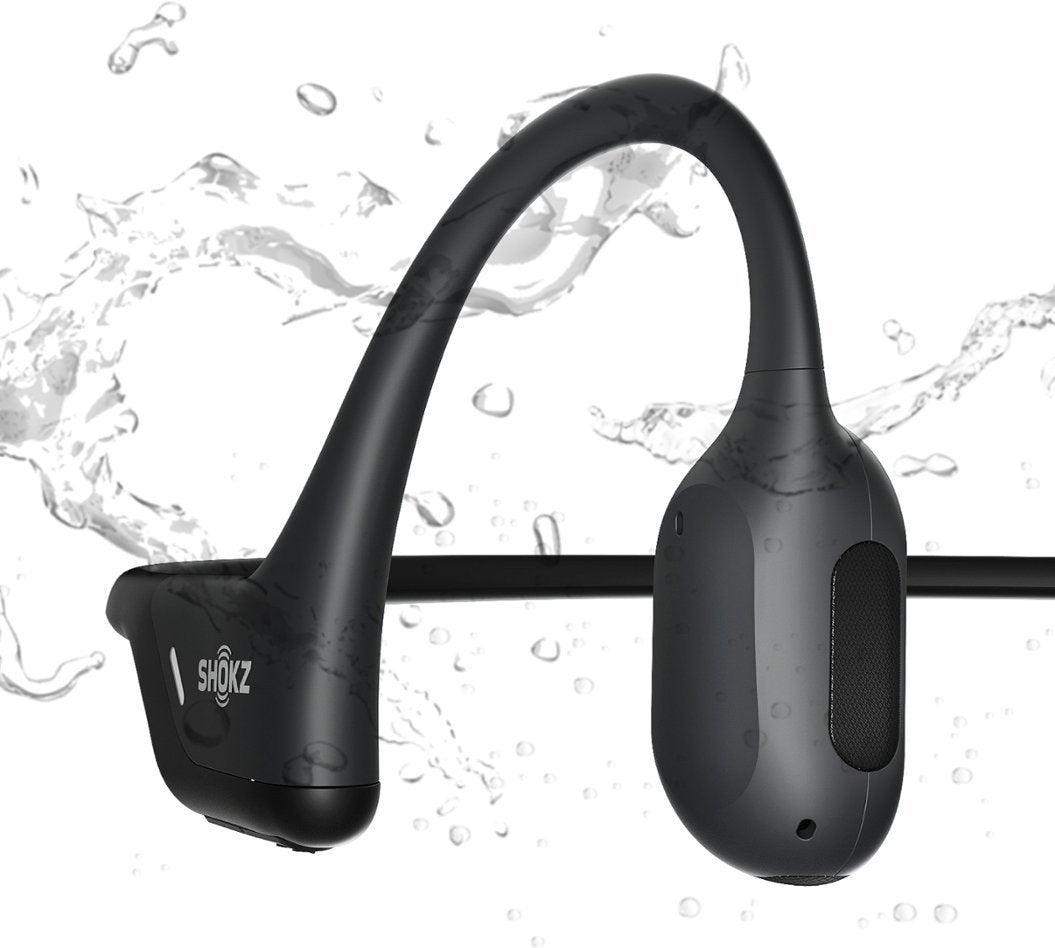 Shokz OpenRun Pro Premium Bone Conduction Open-Ear Headphones - Black (New)