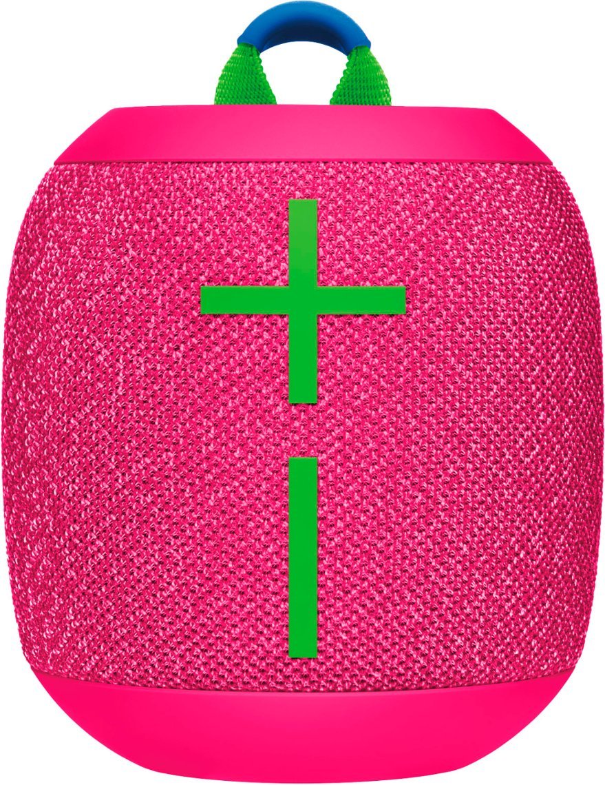Ultimate Ears WONDERBOOM 3 Portable Bluetooth Mini Speaker - Hyper Pink (Refurbished)