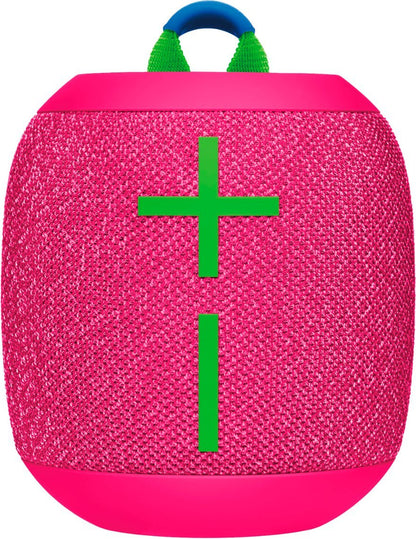 Ultimate Ears WONDERBOOM 3 Portable Bluetooth Mini Speaker - Hyper Pink (Certified Refurbished)
