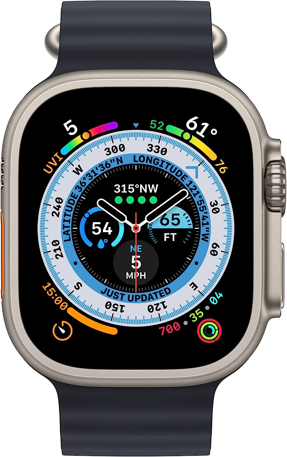 Apple Watch Ultra 49mm Midnight Ocean Band - Midnight (New) – A4C.com