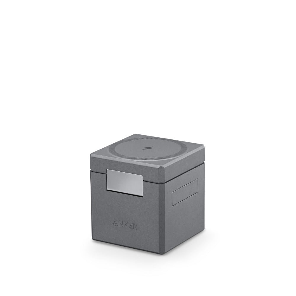 Anker 3-in-1 Cube Charger Stand with MagSafe - Gray (New)