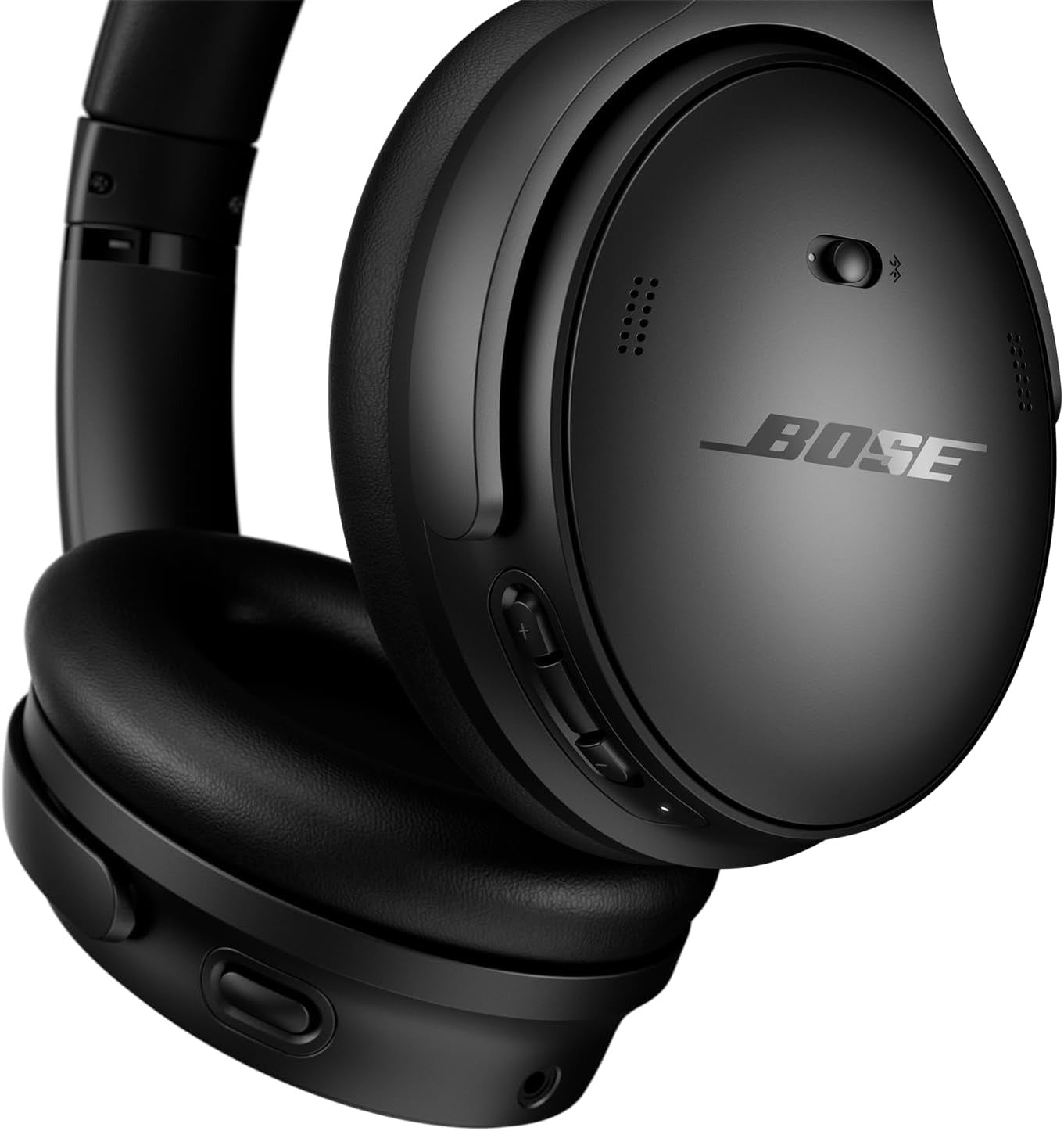 Bose QuietComfort Wireless Noise Cancelling Over-the-Ear Headphones - Black (Certified Refurbished)