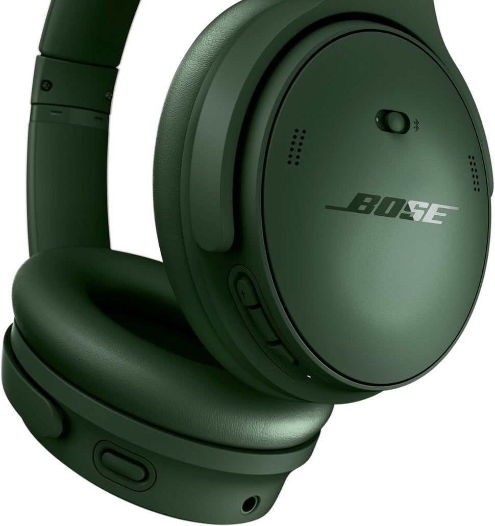 Bose QuietComfort Wireless Noise Cancelling Over Ear Headphones - Cypress Green (Certified Refurbished)